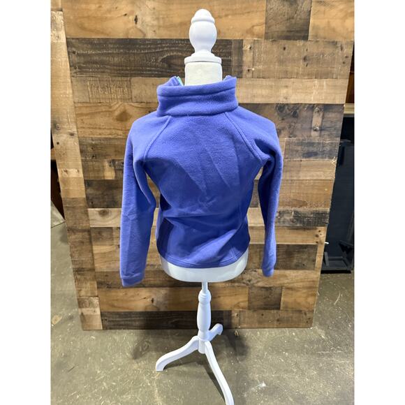 Columbia - Purple - Fleece Zip Up Jacket- Kids Size Medium - Picture 8 of 8